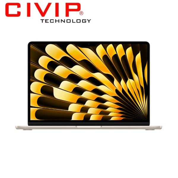 Laptop Apple MacBook Air M3 MC8P4SA/A (8CPU/10GPU/24GB/512GB/13.6 inch/Starlight)