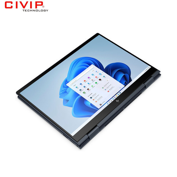 Laptop HP Envy X360 13-bf0113TU 7C0V8PA (Core i5 1230U/ 8GB/ 512GB SSD/ Intel Iris Xe Graphics/ 13.3inch OLED Touch/ Windows 11 Home/ Blue/ Vỏ nhôm/ Pen)