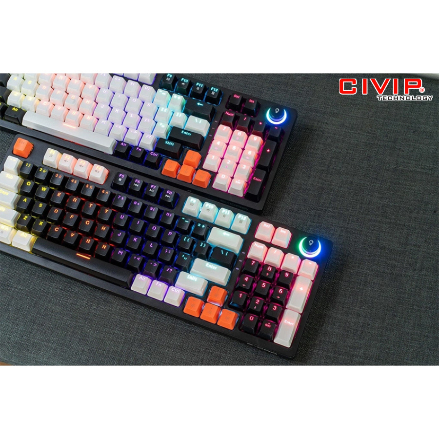 Bàn phím cơ có dây EDRA EK398 Alpha / Beta