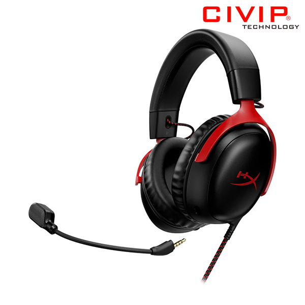 Tai nghe Kingston HyperX Cloud III Black/Red (727A9AA)