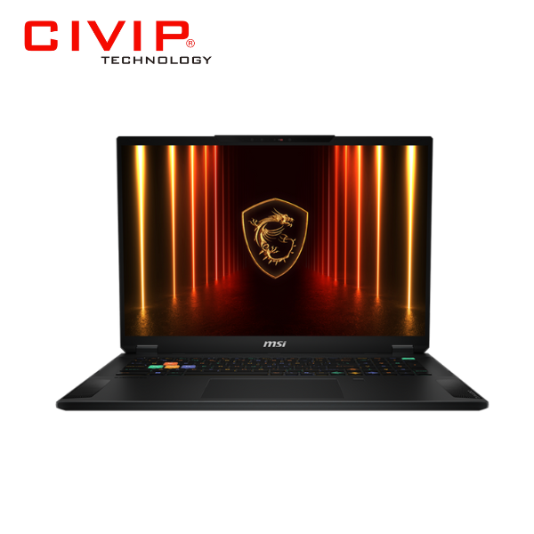 Laptop Gaming MSI Stealth 18 HX AI A2XWIG-017VN (Ultra 9 275HX/ RTX 5080 GDDR7 16GB/ RAM 32GB DDR5/ SSD 2TB/ 18 Inch UHD+ IPS 120Hz 100% DCI-P3)