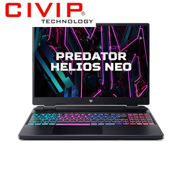 Laptop Acer Predator Helios Neo PHN16-71-7460 NH.QLTSV.004 (Intel Core i7-13700HX/ RTX 4050 6GB / 16GB / 512GB / 16 inch WQXGA / Win 11 / Đen)_D