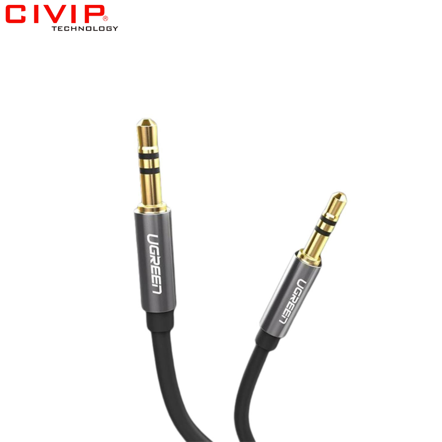 Cáp Audio 3.5mm dài 5M Ugreen 10737 mạ vàng 24K