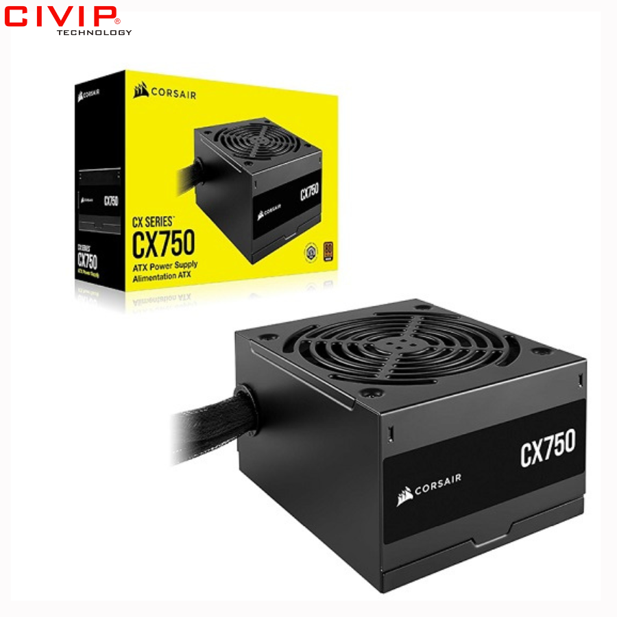 Nguồn máy tính Corsair CX750 80 Plus Bronze CP-9020279-NA