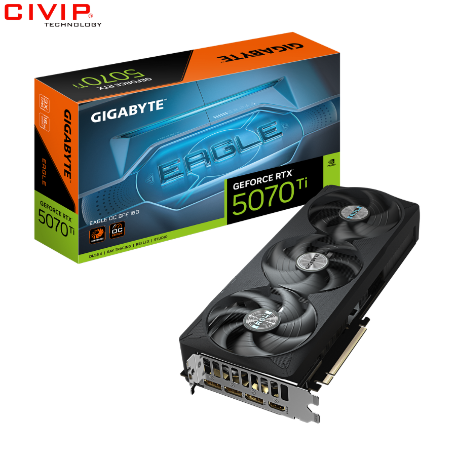 Card màn hình Gigabyte GeForce RTX 5070Ti EAGLE OC 16G GDDR7 (GV-N507TEAGLE OC-16GD)