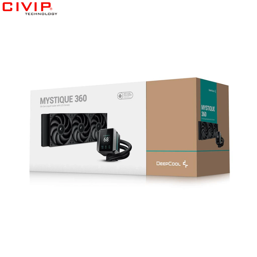 Tản nhiệt nước AIO Deepcool MYSTIQUE 360 (Black)