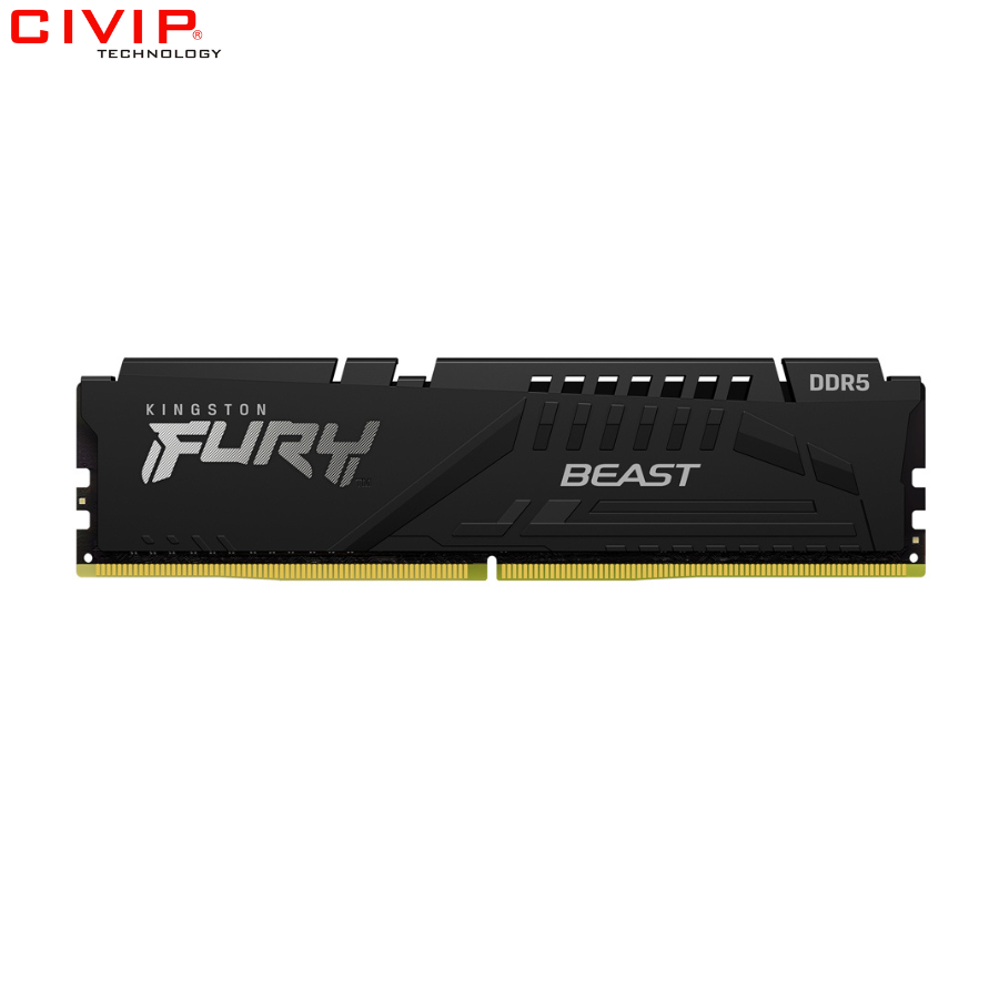Ram PC Kingston Fury Beast 16GB/5600Mhz DDR5 (KF556C40BB-16)