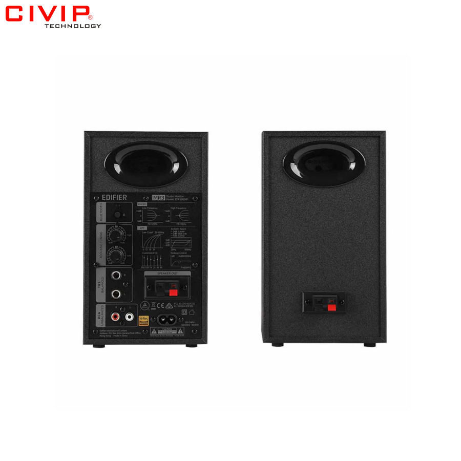 Loa Bluetooth Edifier MR3 2.0 - Đen