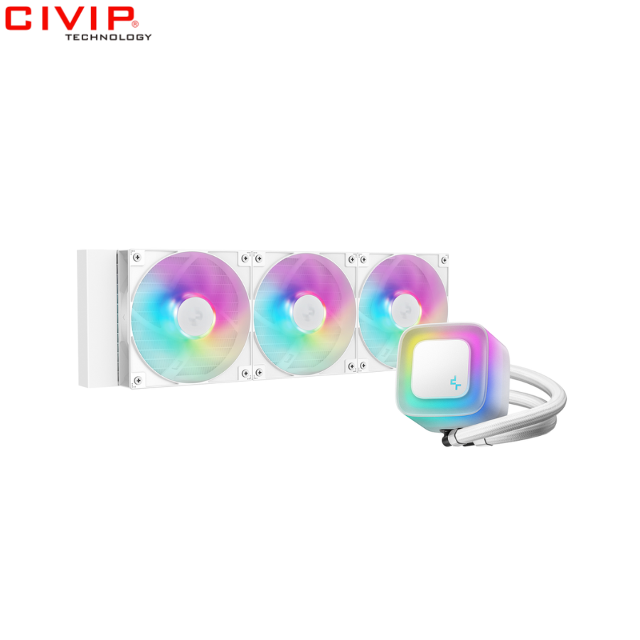 Tản nhiệt nước CPU Deepcool LE360 WH V2 ARGB