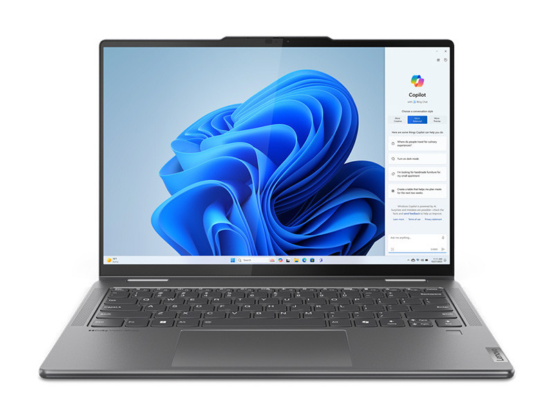 Laptop Lenovo Yoga 7 2in1 14IML9 83DJ00H9VN (Ultra 7 155H/ 32GB/ 1TB/ 14 inch 2.8K OLED/ Cảm ứng/ Win 11/ Office/ Xám)