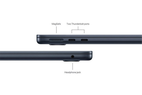Laptop Apple Macbook Air M3 Z1BC001MQ (8 Core CPU/ 10 core GPU/ 16GB/ 256GB/ 13.6Inch/ Mac OS/ Midnight/Vỏ nhôm)   