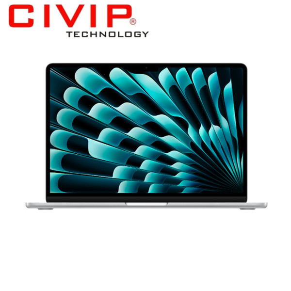 Laptop Apple MacBook Air M3 MC8N4SA/A (8CPU/10GPU/24GB/512GB/13.6 inch/Silver)