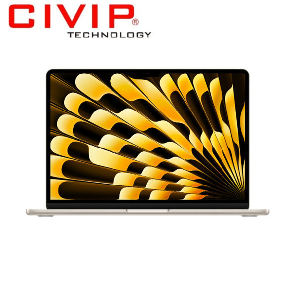 Laptop Apple MacBook Air M3 MC8P4SA/A (8CPU/10GPU/24GB/512GB/13.6 inch/Starlight)