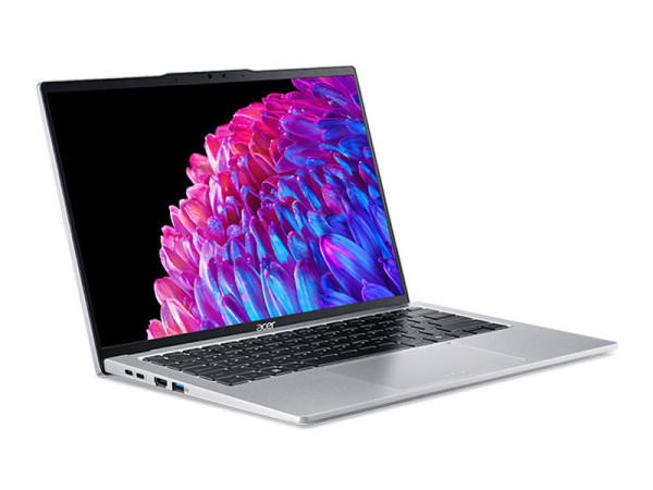 Laptop Acer Swift Go AI OLED SFG14-73-75YM NX.KSGSV.002 (Ultra 7 155H/ 16GB/ 512GB SSD/ 14 inch 2.8K/ 120Hz/ Win11/ Silver/ Vỏ nhôm/ 1Y)