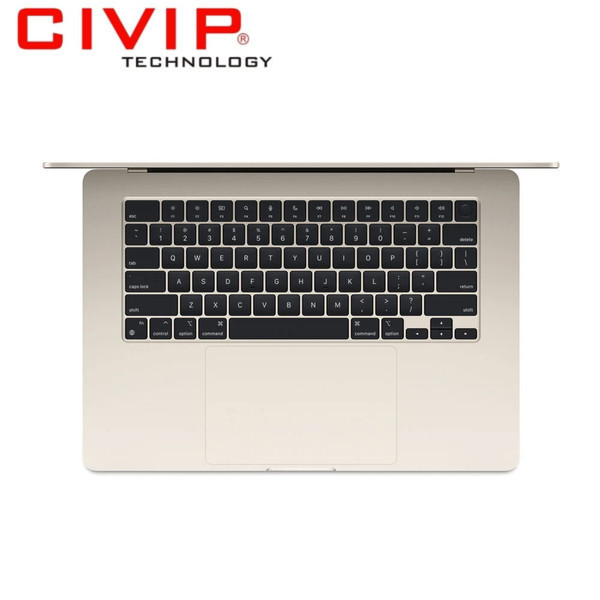 Laptop Apple MacBook Air 15 inch M3 MC9F4SA/A (8CPU/10GPU/16GB/256GB/15.3 inch/Starlight )