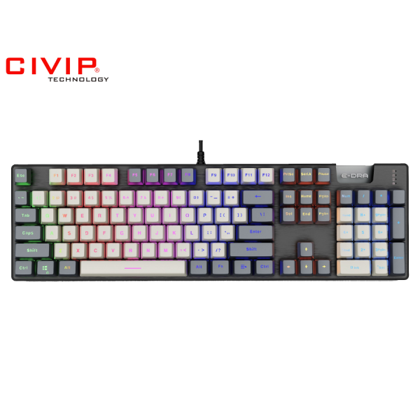 Bàn phím cơ có dây EDRA EK312