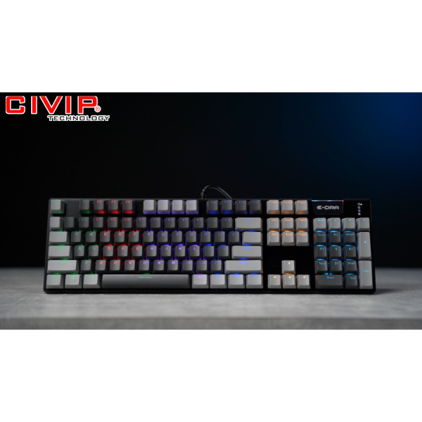 Bàn phím cơ có dây EDRA EK312