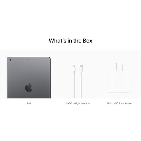 Apple iPad Gen 9th 10.2-inch Wi-Fi 256GB (MK2N3ZA/A)- Màu xám