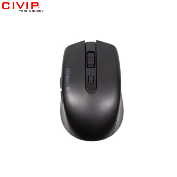 Chuột không dây Fuhlen B07s - Black (2.4GHz + Bluetooth)