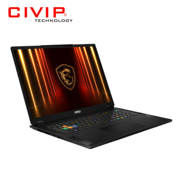 Laptop Gaming MSI Stealth 18 HX AI A2XWIG-017VN (Ultra 9 275HX/ RTX 5080 GDDR7 16GB/ RAM 32GB DDR5/ SSD 2TB/ 18 Inch UHD+ IPS 120Hz 100% DCI-P3)