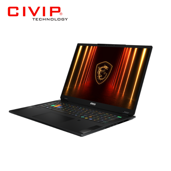 Laptop Gaming MSI Stealth 18 HX AI A2XWIG-017VN (Ultra 9 275HX/ RTX 5080 GDDR7 16GB/ RAM 32GB DDR5/ SSD 2TB/ 18 Inch UHD+ IPS 120Hz 100% DCI-P3)