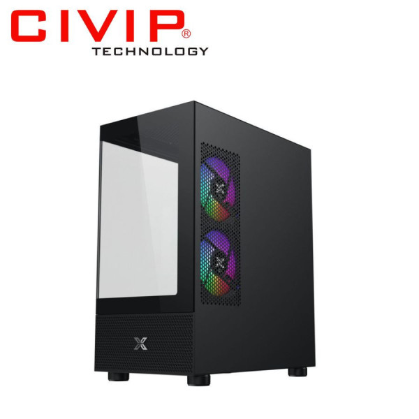 Case Xigmatek Alphard M EN44090 - 3GF RGB - Black