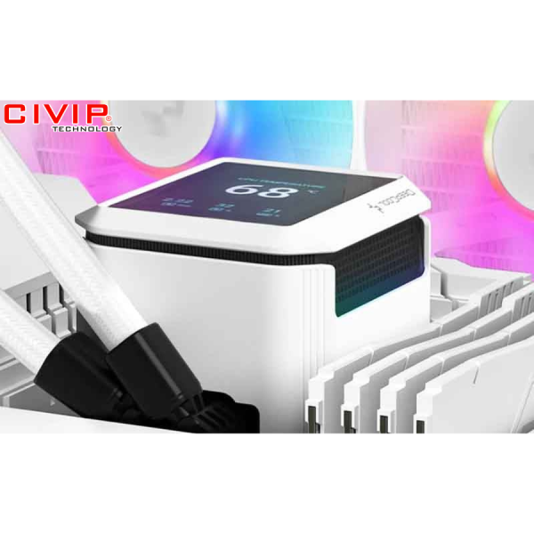 Tản nhiệt nước AIO Deepcool MYSTIQUE 360 WH ARGB