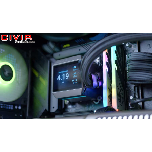 Tản nhiệt nước AIO Deepcool MYSTIQUE 360 ARGB (Black)