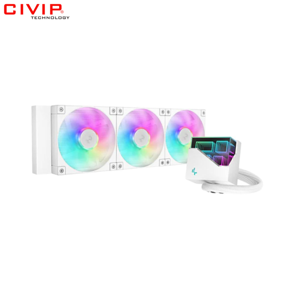 Tản nhiệt nước AIO Deepcool LT360 WH ARGB