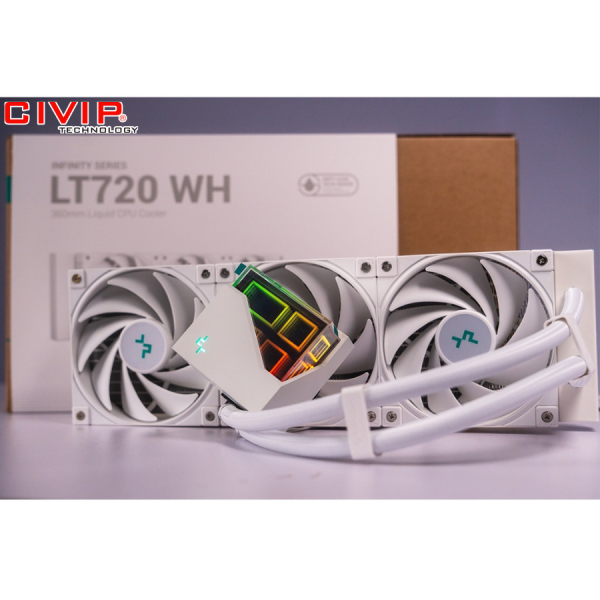 Tản nhiệt nước AIO Deepcool LT720 WH - White