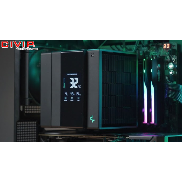 Tản nhiệt khí Deepcool ASSASSIN IV VC VISION - Black