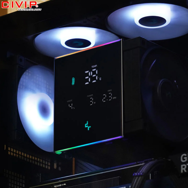 Tản nhiệt khí Deepcool AK620 DIGITAL PRO - Black