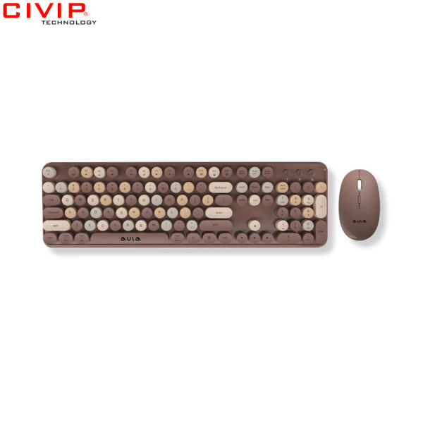 Bộ phím chuột không dây AULA AC306