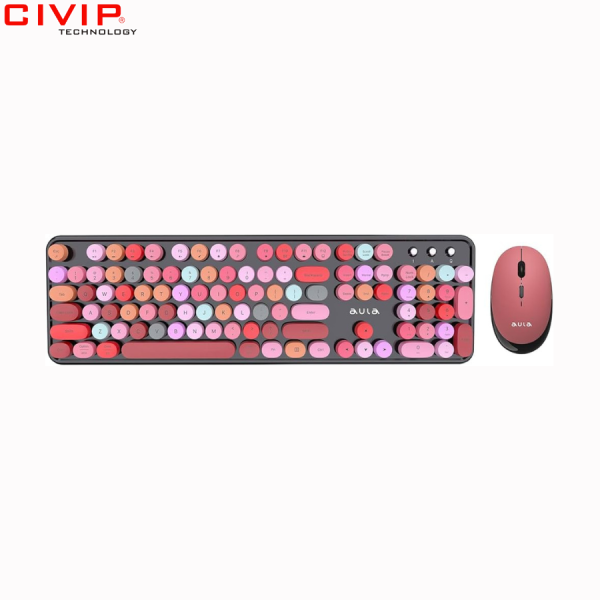 Bộ phím chuột không dây AULA AC306