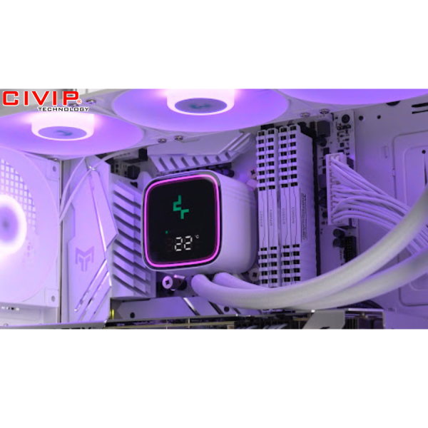 Tản nhiệt nước AIO Deepcool LS720 SE WH A-RGB