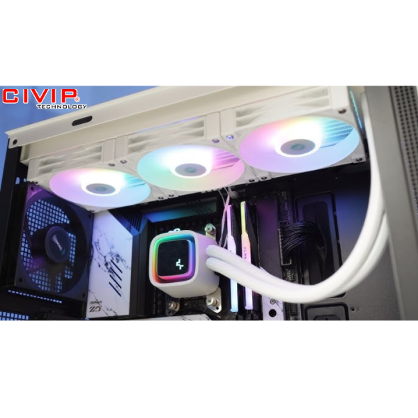 Tản nhiệt nước AIO Deepcool LS720 SE WH A-RGB