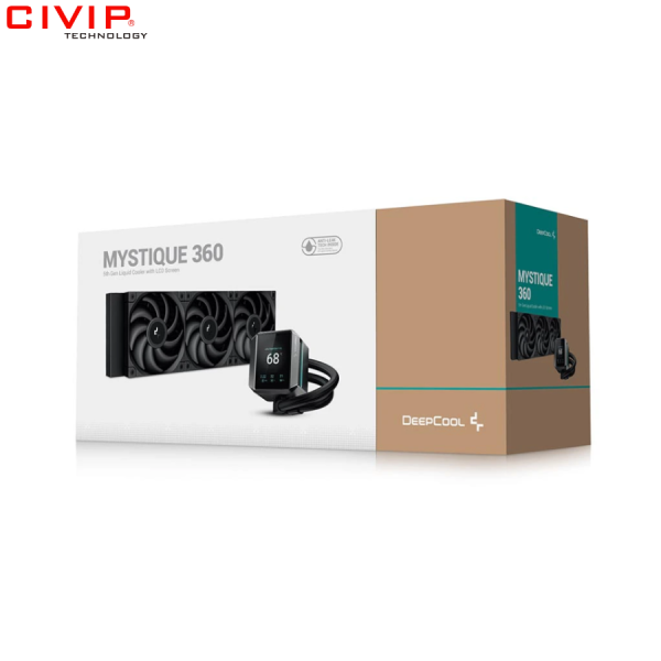 Tản nhiệt nước AIO Deepcool MYSTIQUE 360 (Black)