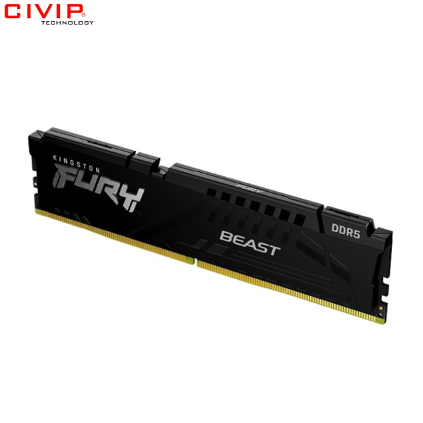 Ram PC Kingston Fury Beast 16GB/5600Mhz DDR5 (KF556C40BB-16)
