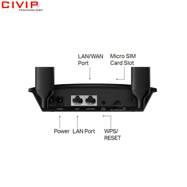 Router Wifi 4G LTE TPLink TL-MR100