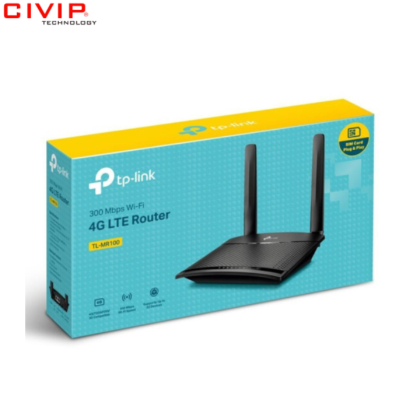 Router Wifi 4G LTE TPLink TL-MR100