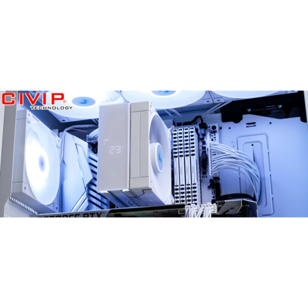 Tản nhiệt khí CPU Deepcool AK400 DIGITAL WH - White