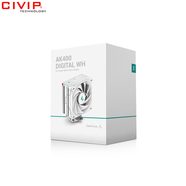 Tản nhiệt khí CPU Deepcool AK400 DIGITAL WH - White