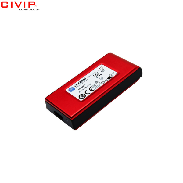 Ổ cứng di động SSD Kingston 1TB SXS1000/1000G - Đỏ