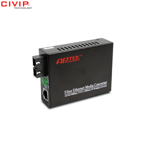 Bộ chuyển đổi quang điện APTEK AP110-20 (20km)