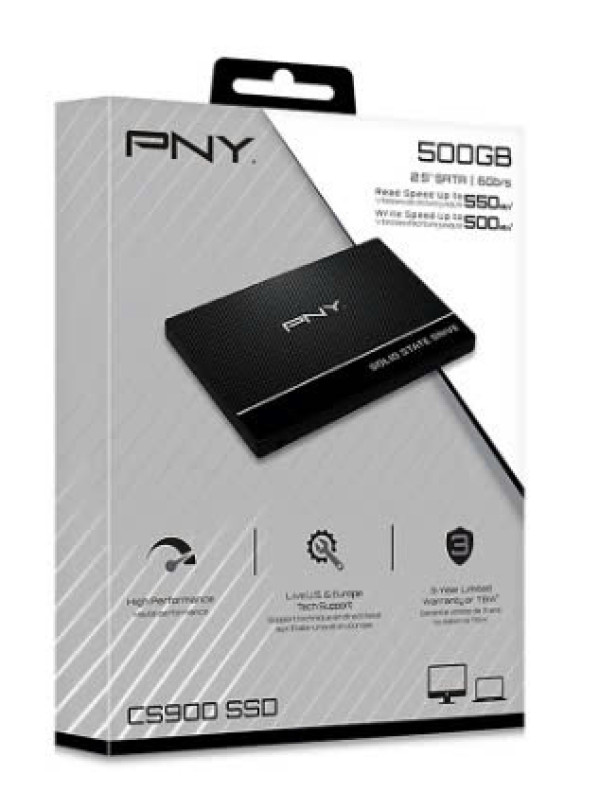 Ổ cứng SSD PNY CS900 500GB 2.5