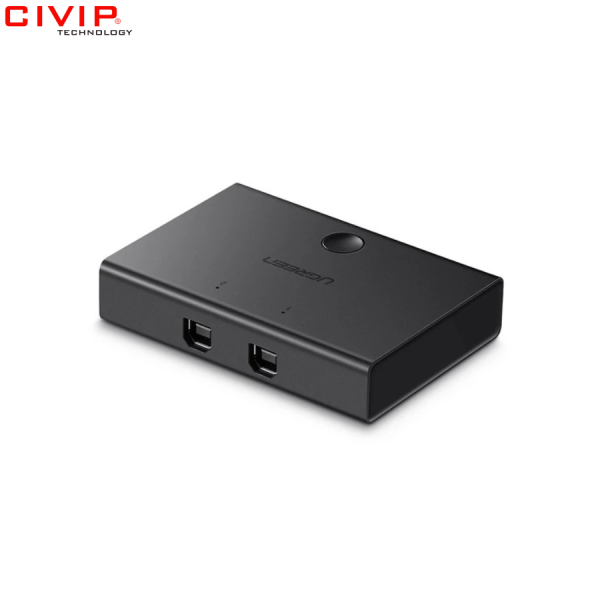 Bộ chia máy in 1 ra 2 cổng USB 2.0 chính hãng Ugreen 30345