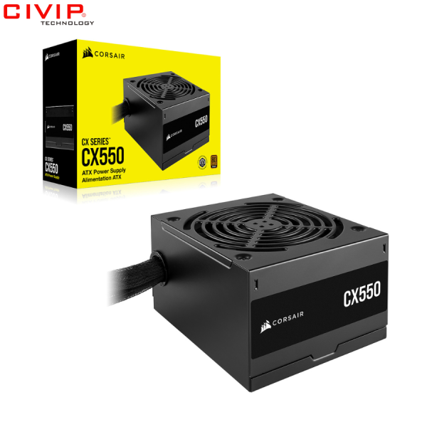 Nguồn máy tính Corsair CX550 80 Plus Bronze CP-9020277-NA