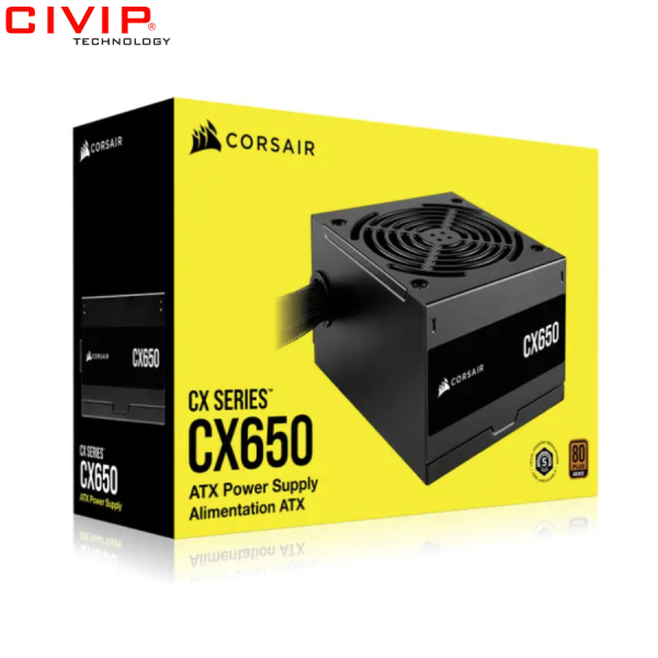 Nguồn máy tính Corsair CX650 80 Plus Bronze CP-9020278-NA
