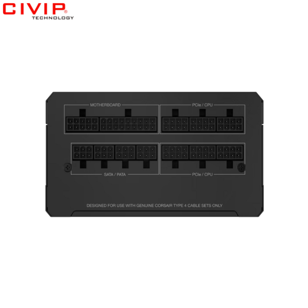 Nguồn máy tính Corsair RM1200e ATX 3.1 Cybenetics Gold - Full Modul (CP-9020297-NA)