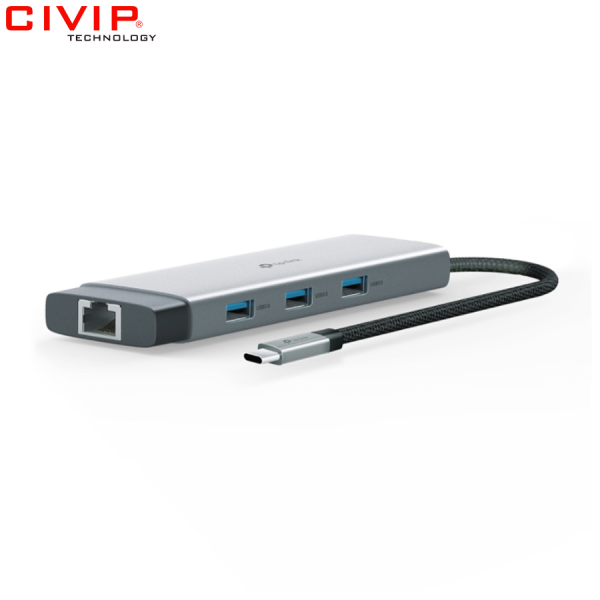 Bộ chia USB Type C ra 9 cổng TPLink UH9120C